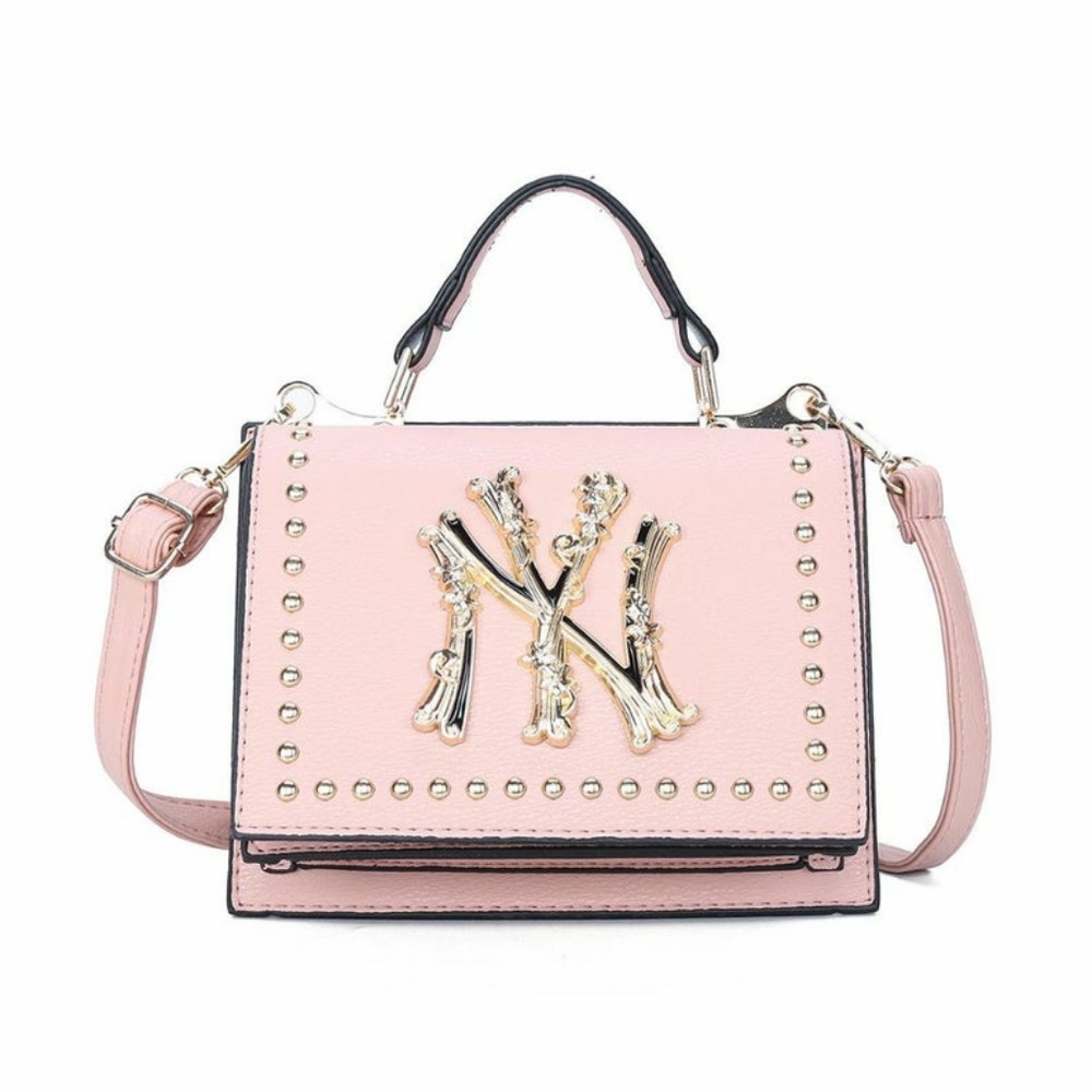 Yankee Purse Pink Square Clutch Purse